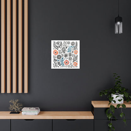 Flower Flow - Canvas Gallery Wrap