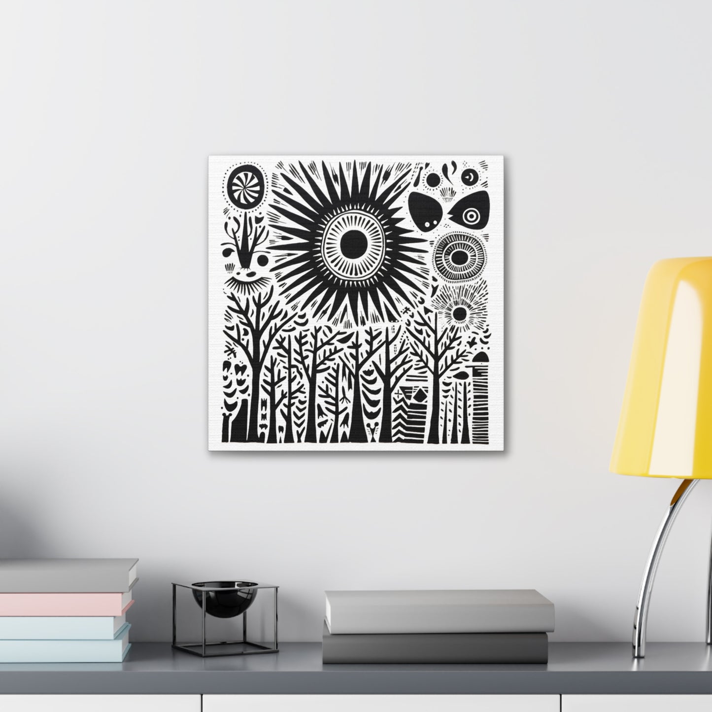 Forest Rays - Canvas Gallery Wrap
