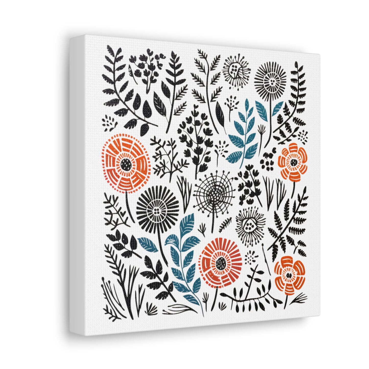 Flower Flow - Canvas Gallery Wrap