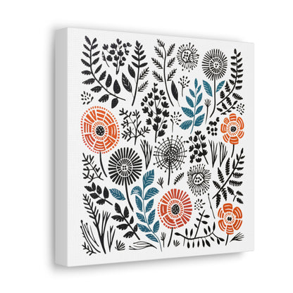 Flower Flow - Canvas Gallery Wrap