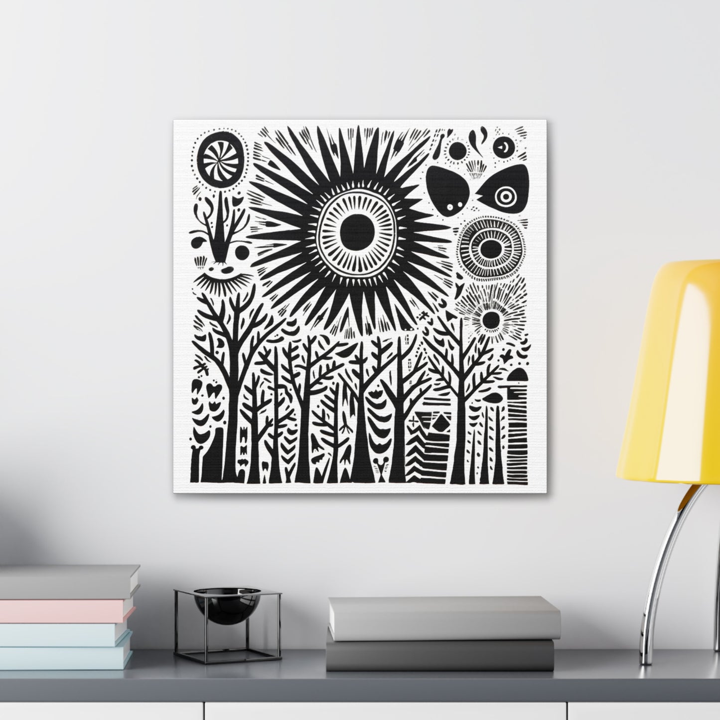 Forest Rays - Canvas Gallery Wrap