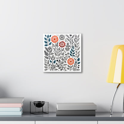 Flower Frenzy - Canvas Gallery Wrap