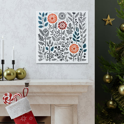 Flower Frenzy - Canvas Gallery Wrap
