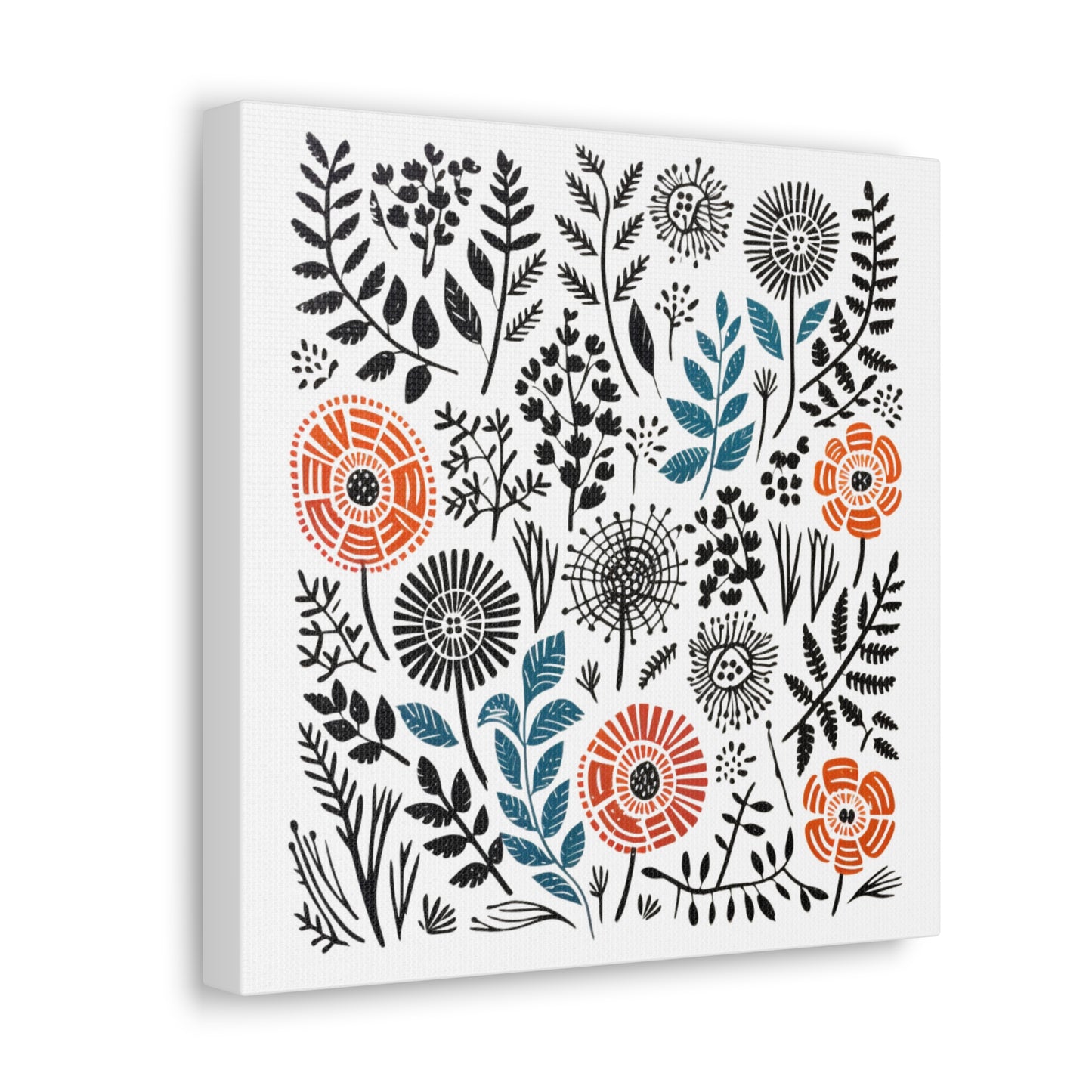 Flower Flow - Canvas Gallery Wrap