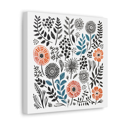 Flower Flow - Canvas Gallery Wrap