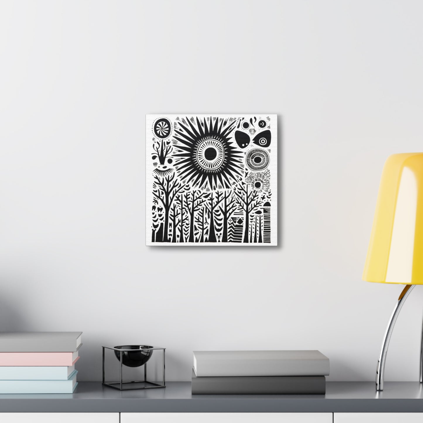 Forest Rays - Canvas Gallery Wrap