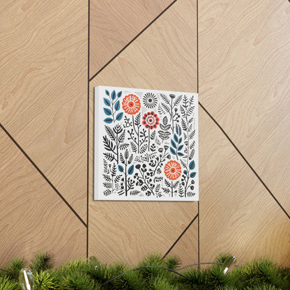 Flower Frenzy - Canvas Gallery Wrap