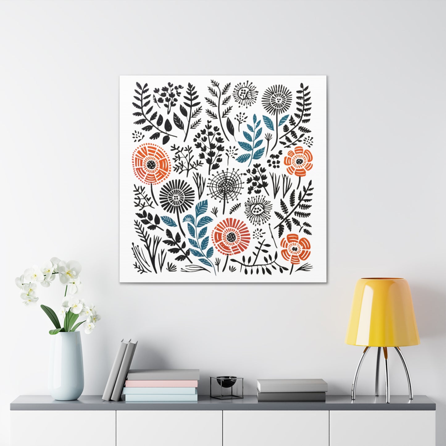 Flower Flow - Canvas Gallery Wrap