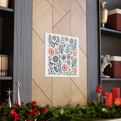 Flower Flow - Canvas Gallery Wrap