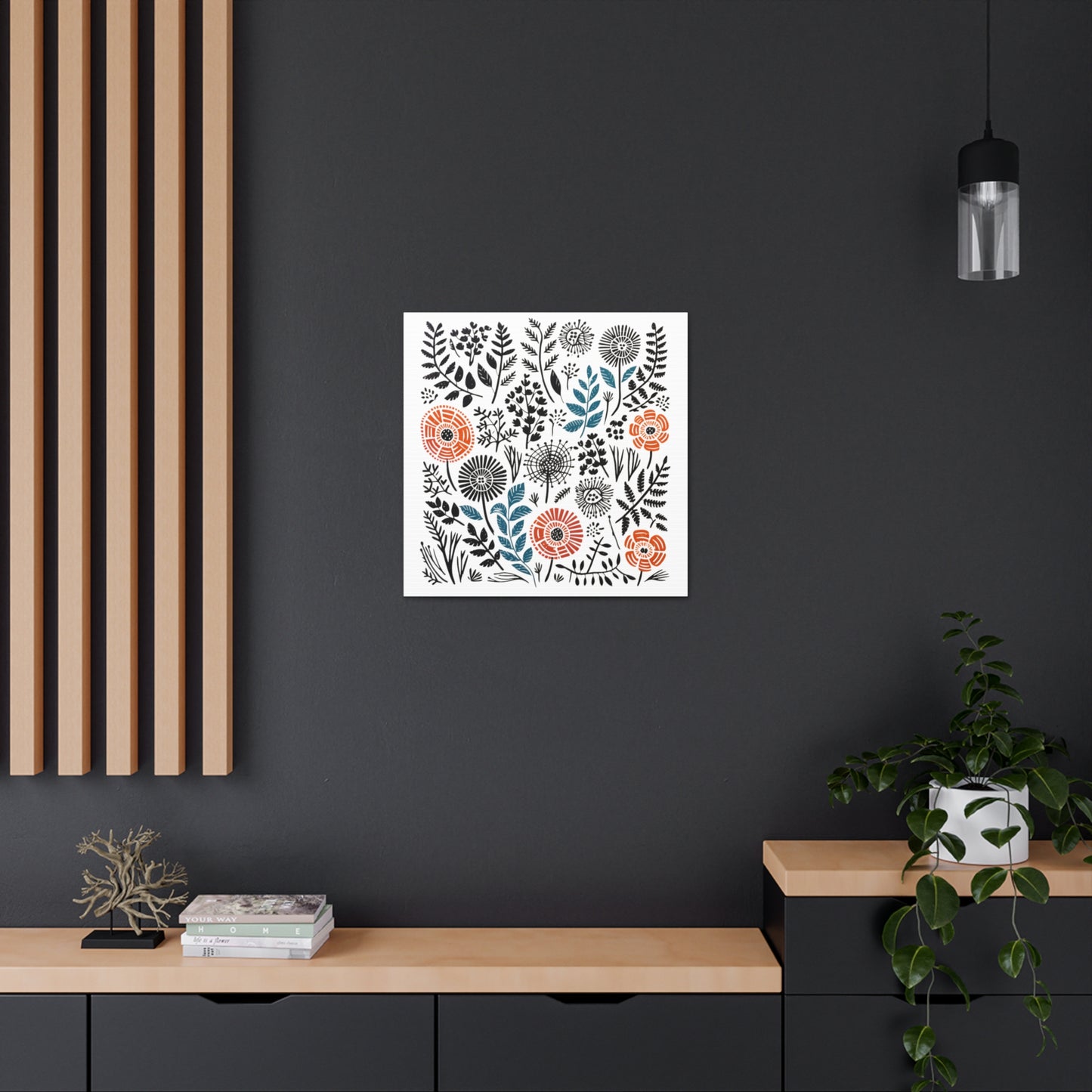 Flower Flow - Canvas Gallery Wrap