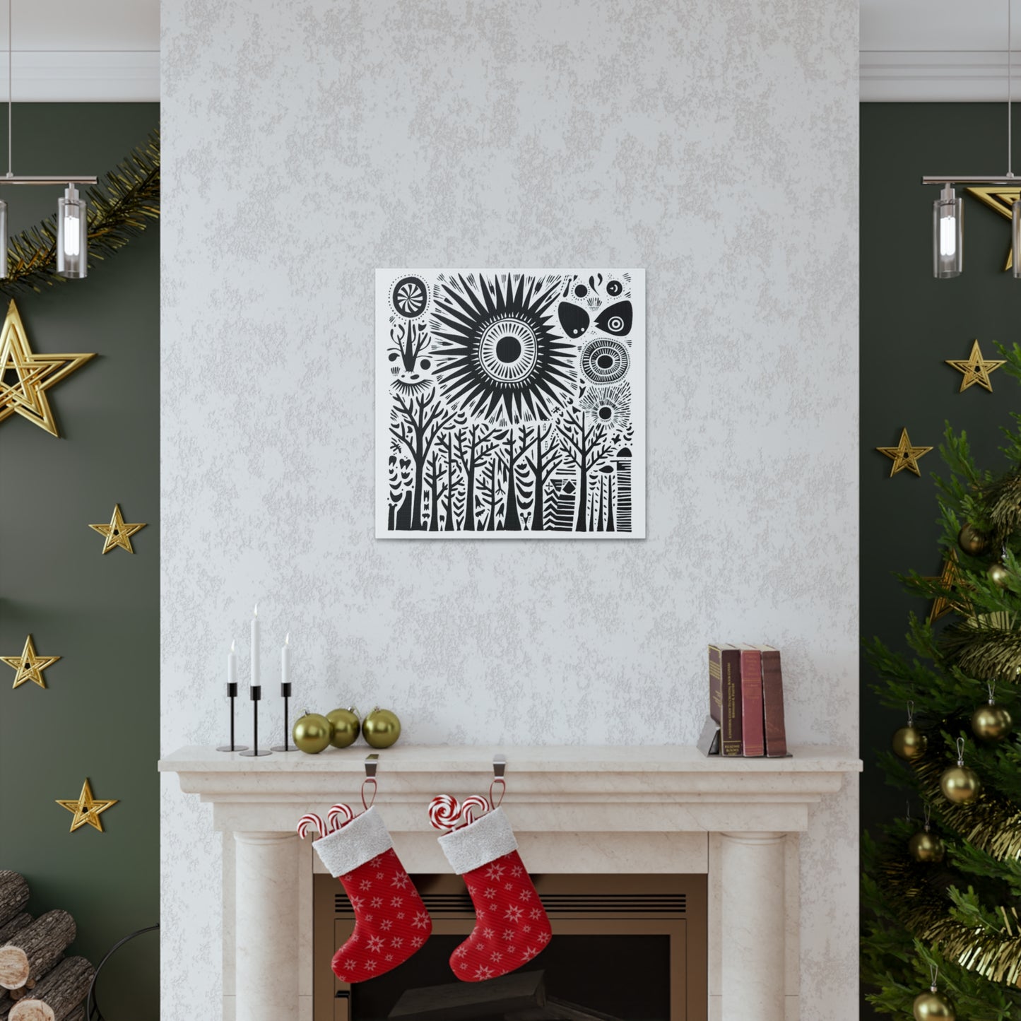 Forest Rays - Canvas Gallery Wrap
