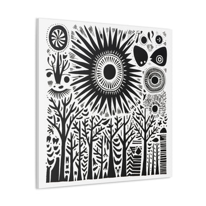 Forest Rays - Canvas Gallery Wrap