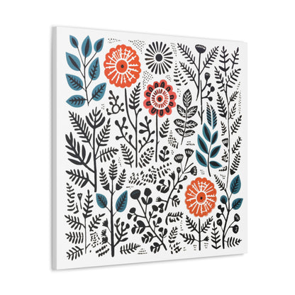 Flower Frenzy - Canvas Gallery Wrap