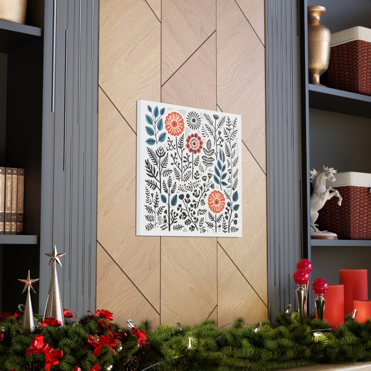 Flower Frenzy - Canvas Gallery Wrap