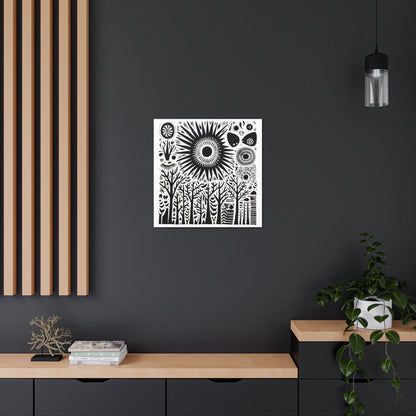 Forest Rays - Canvas Gallery Wrap