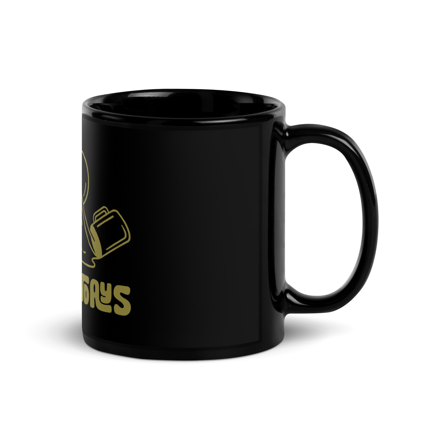 Slow Sundays Black 11 oz. Mug