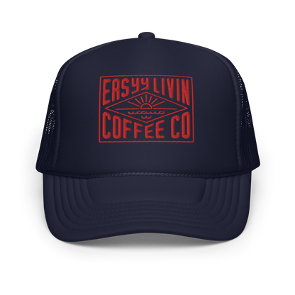 Easyy Livin Coffee Co. Foam Trucker Hat